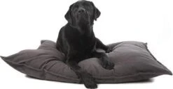 Lex & Max Tivoli - Losse Hoes Voor Hondenkussen - Rechthoek - Antraciet - 100x70cm -Hondenbenodigdheden Korting 1200x621 2