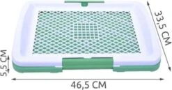 Hondentoilet Kunstgras - 3 Laags - 46 X 33 X 6cm - Puppy Pads - Zindelijkheidstraining Hond - Training Pads Puppy - Hondenmat -Hondenbenodigdheden Korting 1200x626 4