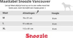 Snoozle Orthopedische Hondenmand - Zacht En Luxe Hondenkussen - Hondenbed - Wasbaar - Hondenmanden - XL - 112cm - Blauw -Hondenbenodigdheden Korting 1200x626 8