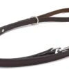 Verstelbare Trainingslijn Leer - 2 Meter - Bruin - Politielijn - Hondenriem - Hoge Kwaliteit Leer - Trainingslijn - Ambachtelijk Gemaakt In Portugal