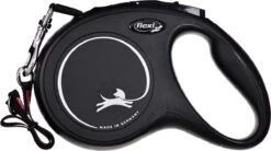 Flexi Classic Tape - Zwart - M - 5 M -Hondenbenodigdheden Korting 1200x670 2