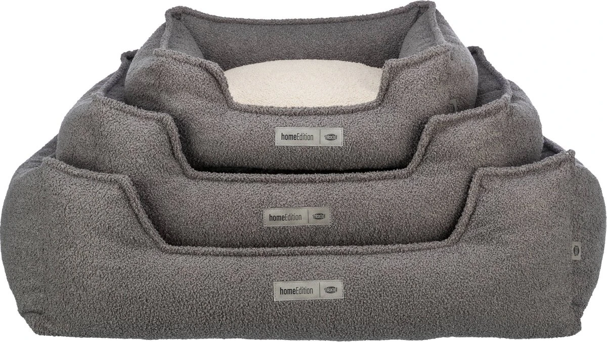 Trixie Be Eco Hondenmand Coline Hoekig Donkergrijs / Beige - 100X80 CM 5 Trixie Be Eco Hondenmand Coline Hoekig Donkergrijs / Beige - 100X80 CM - Afbeelding 5