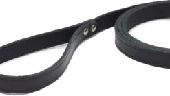 Hondenriem Leer - 2 Meter - Zwart - Hoge Kwaliteit Leer - Lederen Hondenriem - Ambachtelijk Gemaakt In Portugal -Hondenbenodigdheden Korting 1200x680 2