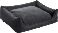 Maxxnobel Orthopedisch Hondenkussen - Lederlook/Teddy - M - 100 X 80 Cm - Zwart -Hondenbenodigdheden Korting 1200x684 1