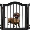 Paws & Claws - Hondenhek Deurhekje - Dog Barrier - 154,5 X 61 Cm - Opvouwbaar - Zwart