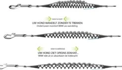 WAW Easy Dog Walk 'schokdemper' Zwart - XXL - >40 Kg -Hondenbenodigdheden Korting 1200x694 3