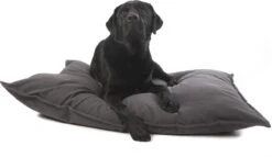 Lex & Max Tivoli - Losse Hoes Voor Hondenkussen - Rechthoek - Antraciet - 100x70cm -Hondenbenodigdheden Korting 1200x695 5