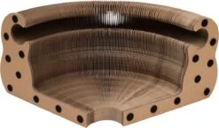 District 70 MAZE 3-in-1 Opvouwbare Kartonnen Kattenmand - Inclusief Catnip Balletje - Voor Slapen, Spelen En Krabben! -Hondenbenodigdheden Korting 1200x704 1