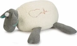 Beeztees Puppy Heartbeat - Hondenknuffel - Wit/Grijs - 35x20x14 Cm 8 Beeztees Puppy Heartbeat - Hondenknuffel - Wit/Grijs - 35x20x14 Cm -Hondenbenodigdheden Korting 1200x719 3