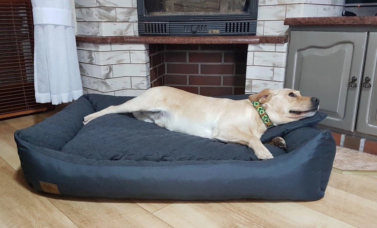 Merkloos Hondenmand Antraciet 120x90 Cm - Wasbaar Hondenkussen - Waterdicht Hondenbed 4 Merkloos Hondenmand Antraciet 120x90 Cm - Wasbaar Hondenkussen - Waterdicht Hondenbed - Afbeelding 4