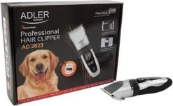 Adler AD 2823 Dierentondeuse Met Stille Motor - 4 Opzetstukken -Hondenbenodigdheden Korting 1200x738