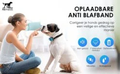 PetFriends Anti Blafband Zonder Schok - Gratis Hondenfluit - USB Oplaadbaar - Anti Blaf Apparaat - Opvoedingshalsband - Voor Grote En Kleine Honden -Hondenbenodigdheden Korting 1200x742 2