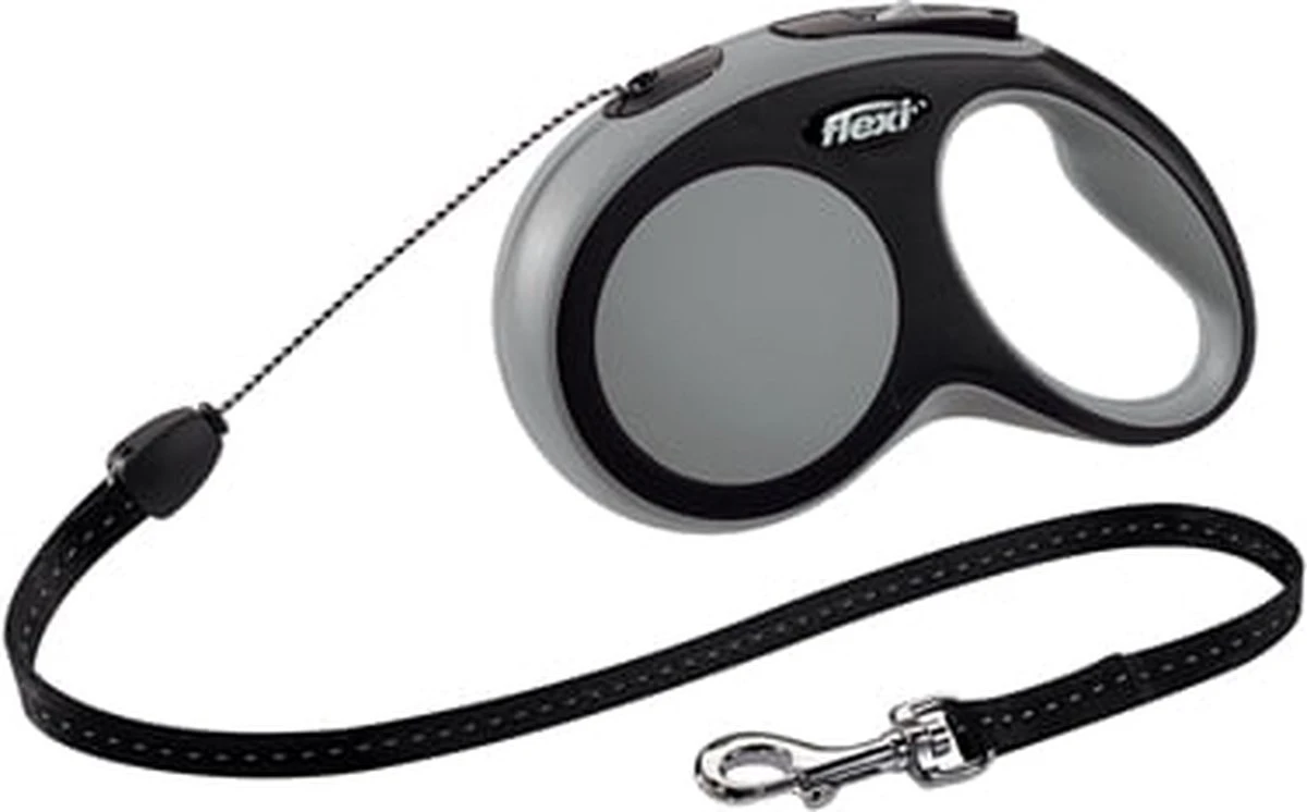 Flexi New Comfort - Hondenriem - Koord - Grijs - M - 8M 12 Flexi New Comfort - Hondenriem - Koord - Grijs - M - 8M - Afbeelding 12