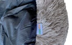 Zootic Fluffy Hondenkussen Hondenmand Hondenbed - Grijs 100 X 90 Cm -Hondenbenodigdheden Korting 1200x749 2