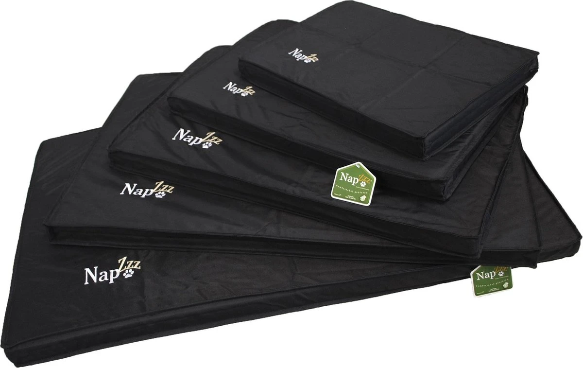 NapZZZ Benchkussen Waterproof Zwart Maat XXL: 120 X 74 X 5 Cm 1 NapZZZ Benchkussen Waterproof Zwart Maat XXL: 120 X 74 X 5 Cm