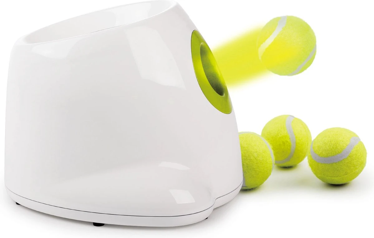 LARMA Automatische Ballenwerper Hond - Ballenschieter Hond - Hondenspeelgoed - Honden Speelgoed Intelligentie - Inclusief 3 Tennisballen 2 LARMA Automatische Ballenwerper Hond - Ballenschieter Hond - Hondenspeelgoed - Honden Speelgoed Intelligentie - Inclusief 3 Tennisballen - Afbeelding 2
