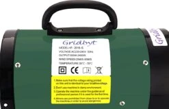 Gridbyt Professionele Hondenföhn – Waterblazer Voor Honden – Voor Een Mooie Vacht – Groen -Hondenbenodigdheden Korting 1200x773 2