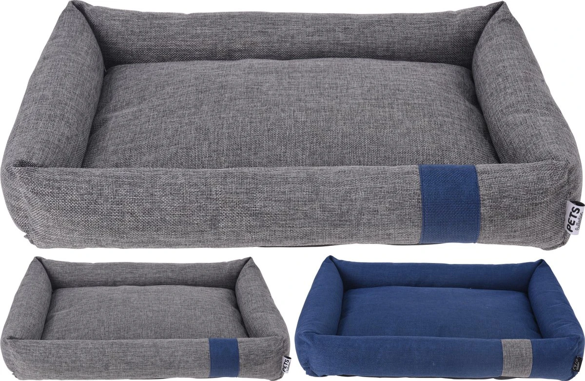 RelaxPets - Hondenmand - Grijs - 55x41x10cm 1 RelaxPets - Hondenmand - Grijs - 55x41x10cm