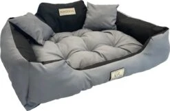 KingDog - Groot Honden- En Kattenbed 75 X 65 | Donkergrijs - Maat M -Hondenbenodigdheden Korting 1200x785 3