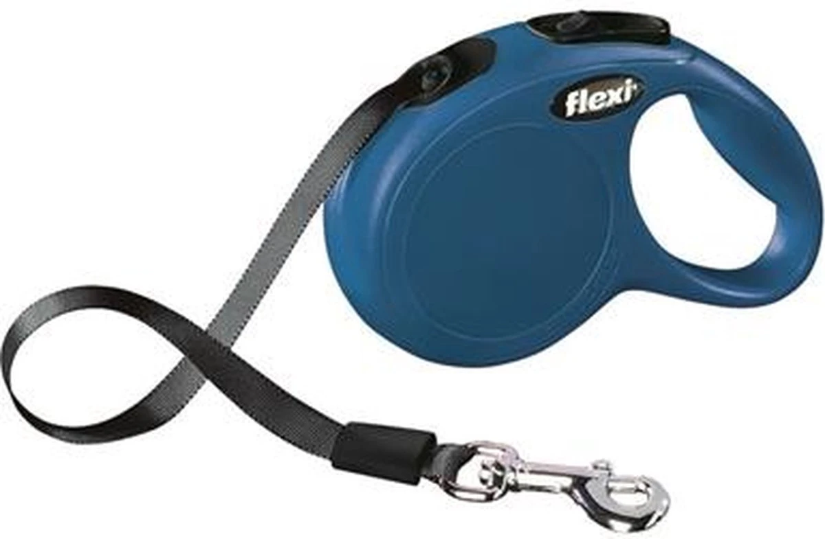 Flexi New Classic Tape - Hondenriem - Blauw - M - 5 M - (<25 Kg) 13 Flexi New Classic Tape - Hondenriem - Blauw - M - 5 M - (<25 Kg) - Afbeelding 13