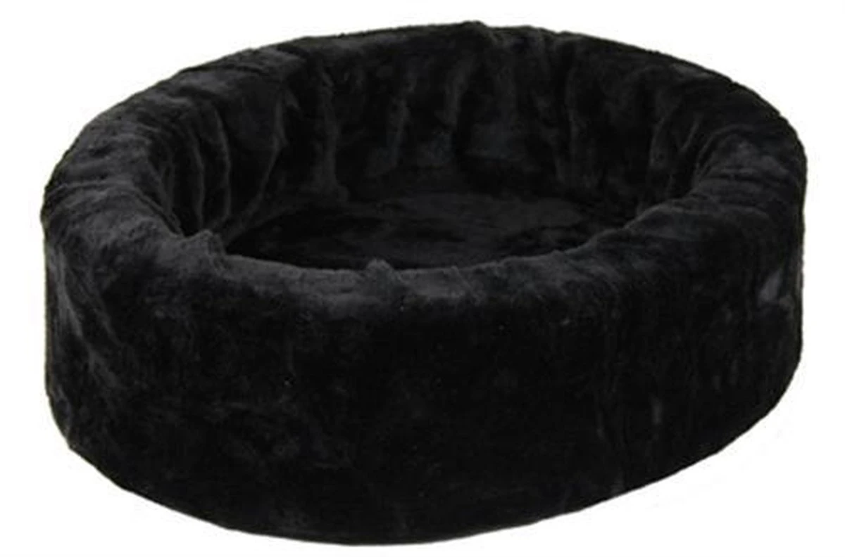 Petcomfort - Hondenmand/Kattenmand - Zwart - 56 X 50 X 15 Cm 2 Petcomfort - Hondenmand/Kattenmand - Zwart - 56 X 50 X 15 Cm - Afbeelding 2