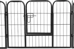 MaxxPet Puppyren - Hondenbench - Hondenren- Puppyren Met 16 Kennelpanelen- Staal - 80 X 80 Cm -Hondenbenodigdheden Korting 1200x792 8