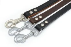 Hondenriem Leer - 2 Meter - Zwart - Hoge Kwaliteit Leer - Lederen Hondenriem - Ambachtelijk Gemaakt In Portugal -Hondenbenodigdheden Korting 1200x794 4