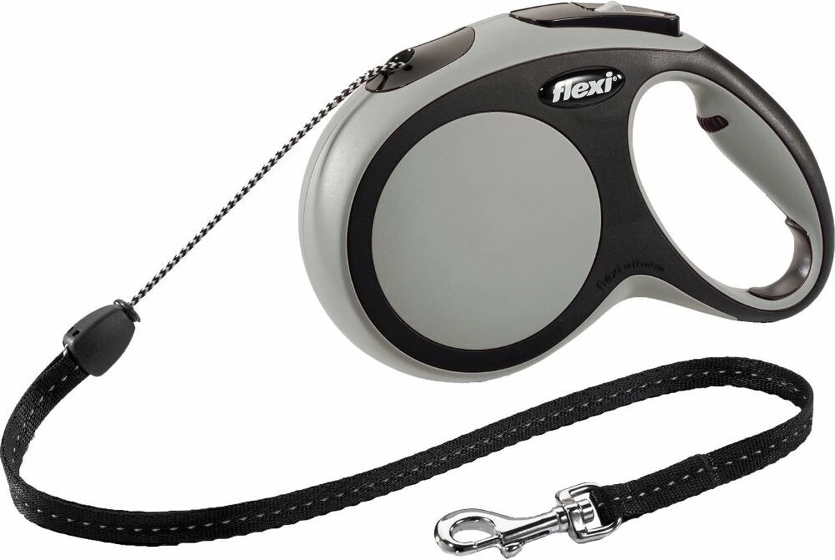 Flexi New Comfort - Hondenriem - Koord - Grijs - M - 8M 10 Flexi New Comfort - Hondenriem - Koord - Grijs - M - 8M - Afbeelding 10