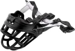 Sharon B Muilkorf Hond - Zwart - XL - Comfortabel - Snuitomtrek 34 Tot 37 Cm - Voor Grote Honden -Hondenbenodigdheden Korting 1200x811 4