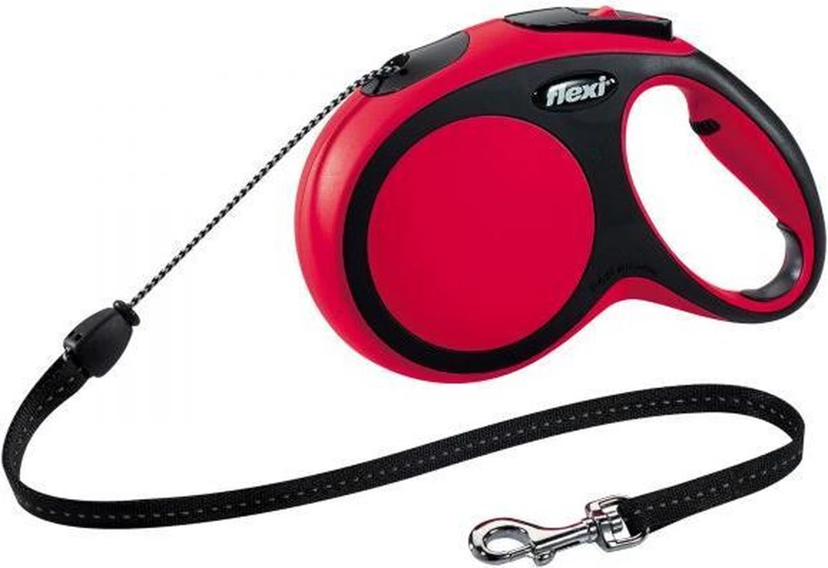 Flexi New Comfort - Hondenriem - Koord - Grijs - M - 8M 11 Flexi New Comfort - Hondenriem - Koord - Grijs - M - 8M - Afbeelding 11