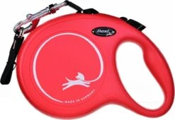 Flexi New Classic Tape - Hondenriem - Rood - L - 8 M - (<50 Kg) -Hondenbenodigdheden Korting 1200x827 2