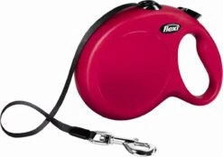 Flexi New Classic Tape - Hondenriem - Rood - L - 8 M - (<50 Kg) -Hondenbenodigdheden Korting 1200x845 2