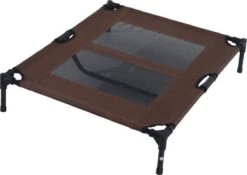 Hondenbed - Hondenstretcher - Honden Ligbed - L - Draagbaar - 92Lx76Bx18H Cm - Bruin -Hondenbenodigdheden Korting 1200x851 2