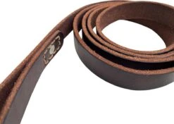 Hondenriem - 180 Cm – Bruine Riem - Leren Hondenriem Met Stiksels – 100% Volnerfleer - Hond -Hondenbenodigdheden Korting 1200x853 3