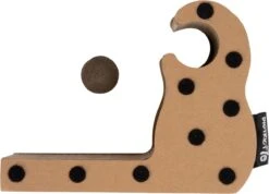 District 70 MAZE 3-in-1 Opvouwbare Kartonnen Kattenmand - Inclusief Catnip Balletje - Voor Slapen, Spelen En Krabben! -Hondenbenodigdheden Korting 1200x865 2