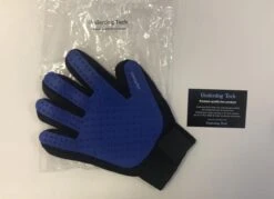 Merkloos Vachtverzorgingshandschoen -Hondenbenodigdheden Korting 1200x871