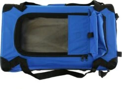 Topmast ReisBench Nylon Bench - Honden Bench L. Blauw 70x50x50cm | Stoffen Bench | Vouwbench | Auto Bench - Honden 10-18kilo -Hondenbenodigdheden Korting 1200x878 4