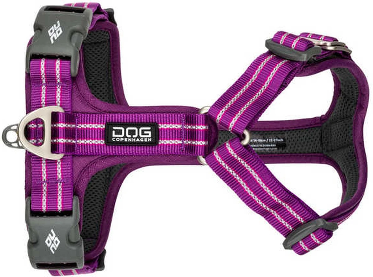 Dog Copenhagen - Comfort Walk Air Met Urban Rope Leash Riem 160 Cm - Paars - XL - 82-106 Cm 4 Dog Copenhagen - Comfort Walk Air Met Urban Rope Leash Riem 160 Cm - Paars - XL - 82-106 Cm - Afbeelding 4