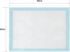 Nobleza 48LXB - Puppy Training Pads - 60 X 90 Cm - Zindelijkheidstraining - 100 Stuks -Hondenbenodigdheden Korting 1200x893 1