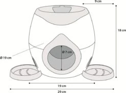 Flamingo - Hondenspeelgoed Wilson Interactive - Groen - 29.5 X 18 X 18 Cm -Hondenbenodigdheden Korting 1200x895 6