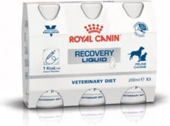 Nieuwe uitgaven 1 Royal Canin Recovery Liquid Hond Kat 3 X 200 Ml