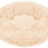 Springos Hondenmand | Superzacht En Luxe | Wasbaar | Donut | Fluffy | Hondenkussen |40 CM | Ecru