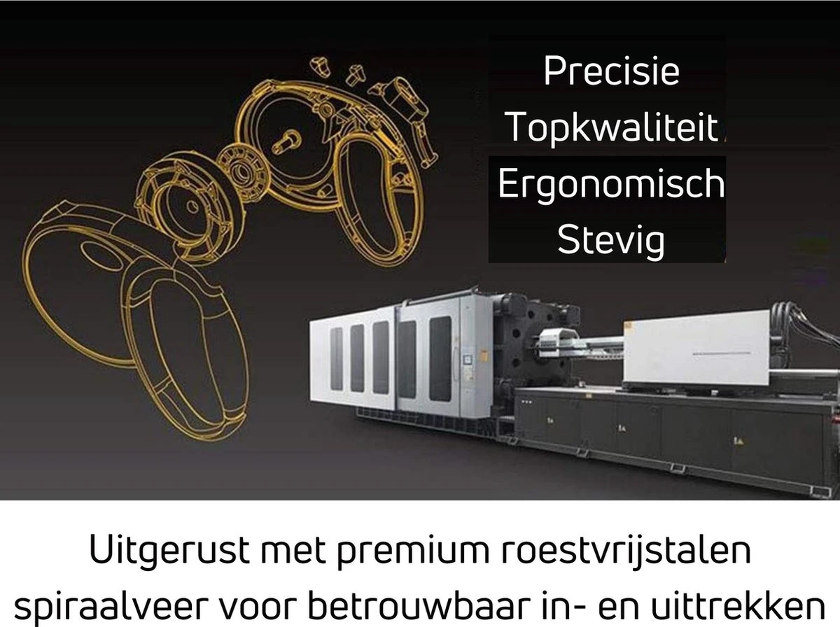 Hondenriem - Leiband Hond - Rollijn - 5 Meter - Beige - Riem Met Oprolsysteem - Hondenriem Flexi - Hondenlijn - Uitlaatriem 3 Hondenriem - Leiband Hond - Rollijn - 5 Meter - Beige - Riem Met Oprolsysteem - Hondenriem Flexi - Hondenlijn - Uitlaatriem - Afbeelding 3