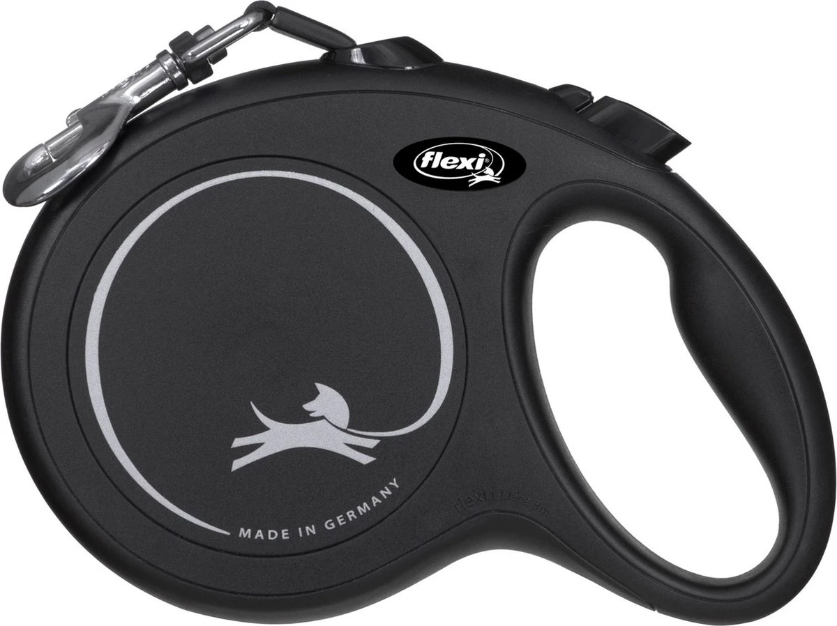 Flexi Rollijn New Classic Tape Large 8 M - Hondenriem - Zwart Tot 50kg 11 Flexi Rollijn New Classic Tape Large 8 M - Hondenriem - Zwart Tot 50kg - Afbeelding 11