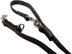 Multifunctionele Hondenriem - 220cm - Zwart - Leren Hondenriem - 100% Volnerfleer - Hondenriem Leer - Leiband Hond -Hondenbenodigdheden Korting 1200x899 18