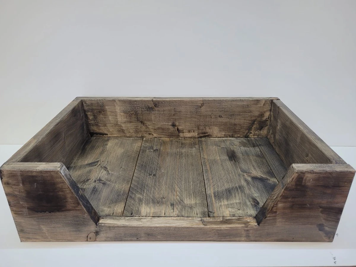 Hondenmand- Steigerhout 3 Hondenmand- Steigerhout - Afbeelding 3