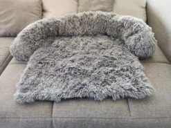 Kussen Voor Hond Of Meerdere Katten | Fluffy Dierenkussen Van Pluche | Kat | Bank | Mand | Hondenmand Of Kattenmand | Hondendeken & Bankbeschermer Max. 20 Kg | Donkergrijs | Maat L -Hondenbenodigdheden Korting 1200x900 23