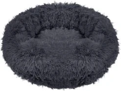 Hondenmand | Superzacht En Luxe | Wasbaar | Donut | Fluffy | Hondenkussen | 60cm | Grijs -Hondenbenodigdheden Korting 1200x902 3