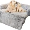 Zootic Fluffy Hondenkussen Hondenmand Hondenbed - Grijs 100 X 90 Cm