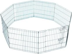 Topmast Puppyren Uitvouwbaar - Blauw - 560 Cm Omtrek - 60 Cm Hoog - Opvouwbaar - XL Hondenren - Voor Binnen -Hondenbenodigdheden Korting 1200x907 2